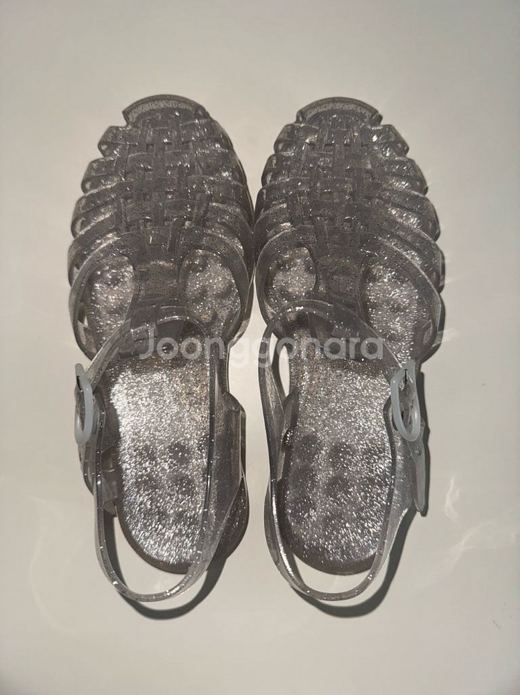 메듀즈 투명 젤리슈즈 36사이즈--2