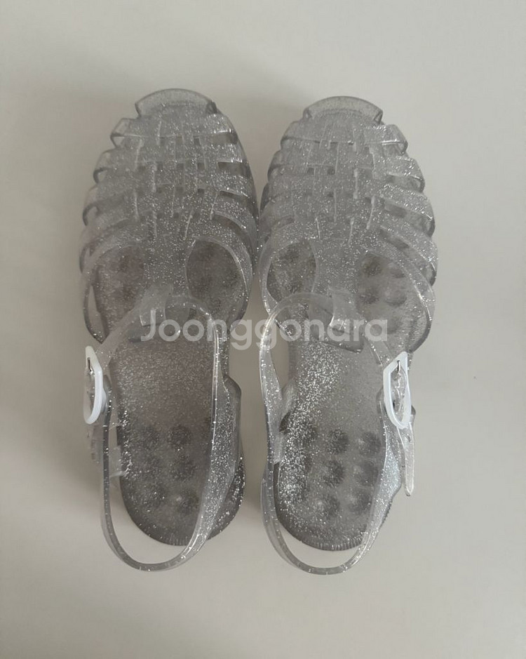 메듀즈 투명 젤리슈즈 36사이즈--1