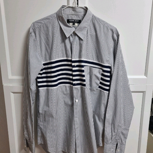 꼼데가르송 옴므 면 셔츠 comme des garcon