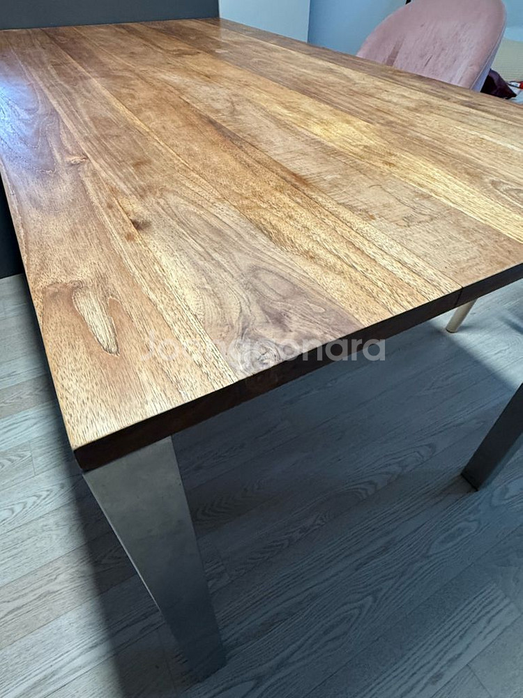 고급스런 티크원목 식탁--0