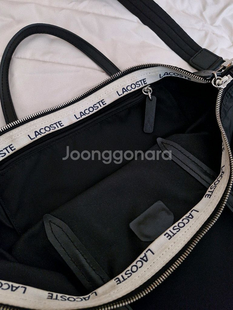 라코스테 나일론백 토트백 크로스백 택포--1