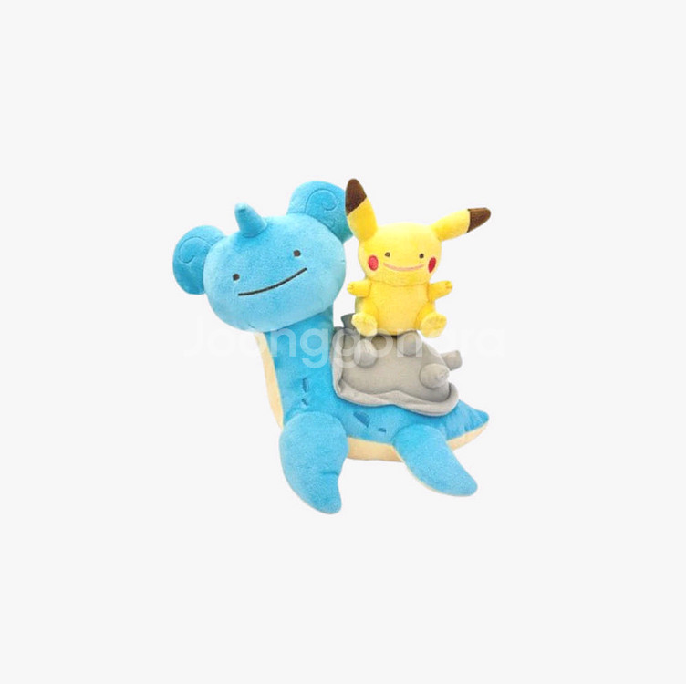 미개봉 포켓몬 라프라스 메타몽 봉제인형&키링 판매--2