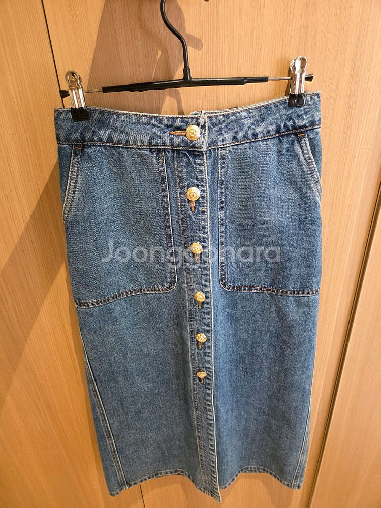 23 마인 데님 스커트--1