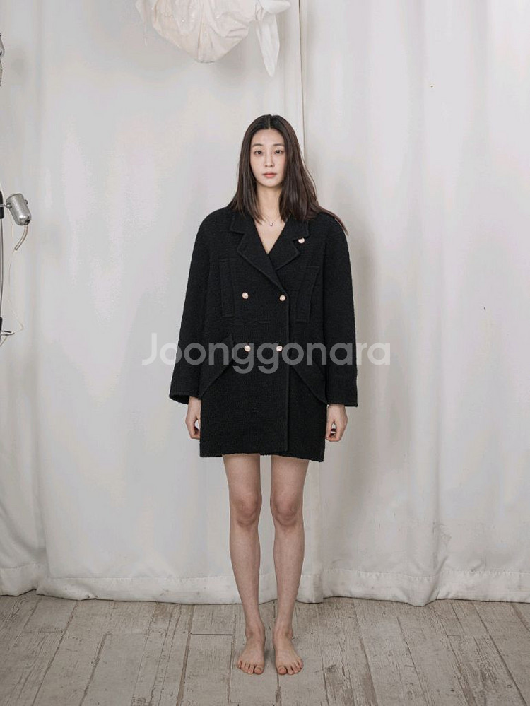베르데오시도 맥시 마린코트 숏 L 새제품--5
