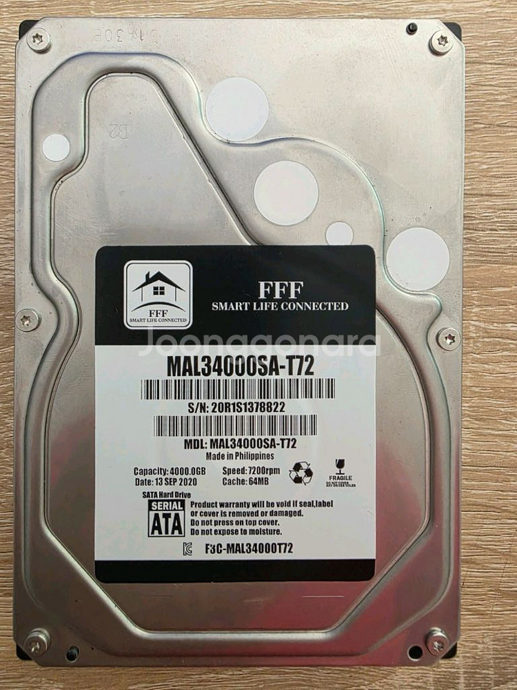 마샬 4tb hdd 하드 판매--0