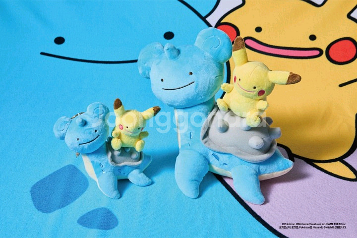 미개봉 포켓몬 라프라스 메타몽 봉제인형&키링 판매--0