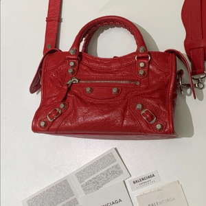 발렌시아가 모터백 미니 (레드)