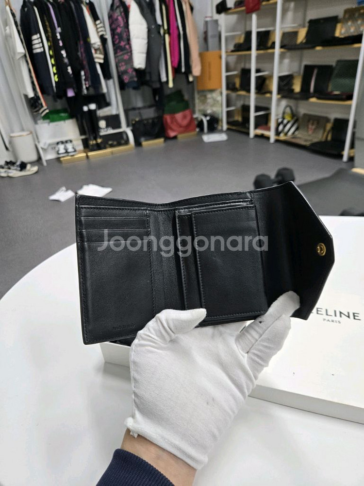 [A급컨디션]셀린느 삼단 반지갑--5