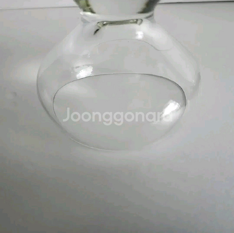 빈티지 칼라 유리 고블렛잔/ 아포가토 디저트 아이스크림--4