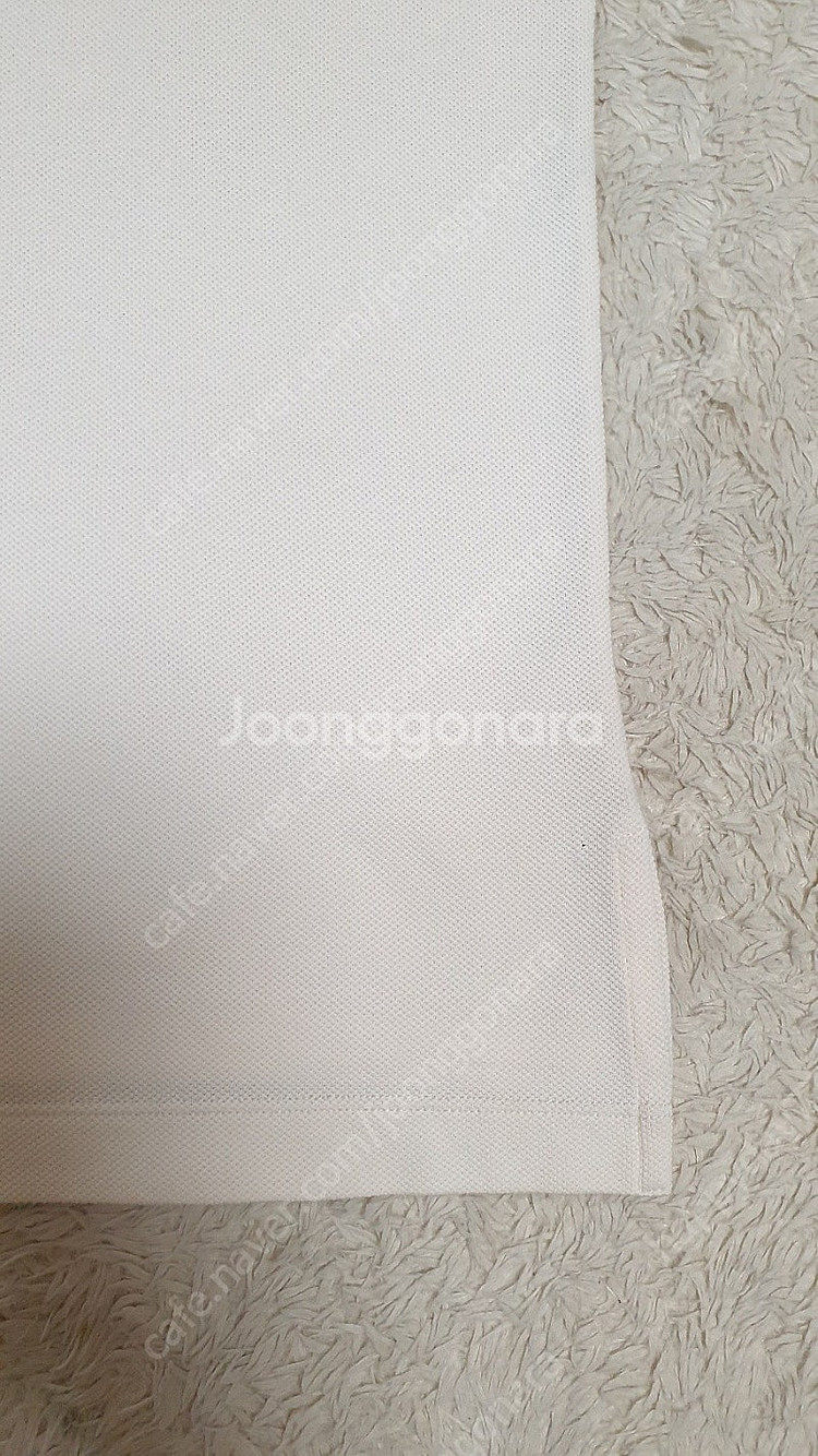 [사이즈S] 정품 구찌 자수 카라 반팔티셔츠 새것수준--5