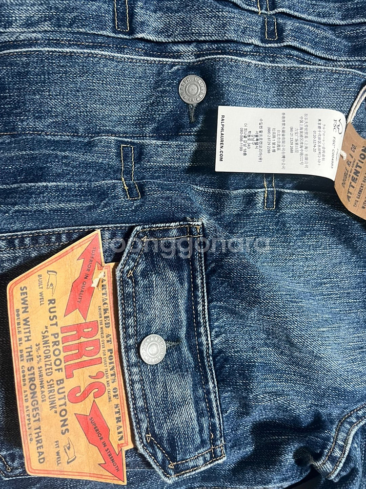 RRL 더블알엘 오버데일 웨스트뷰 데님자켓--3