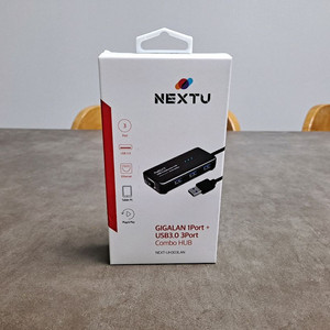 (새상품) 멀티 허브 - 랜포트 + USB 콤보