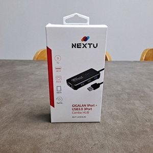 (새상품) 멀티 허브 - 랜포트 + USB 콤보