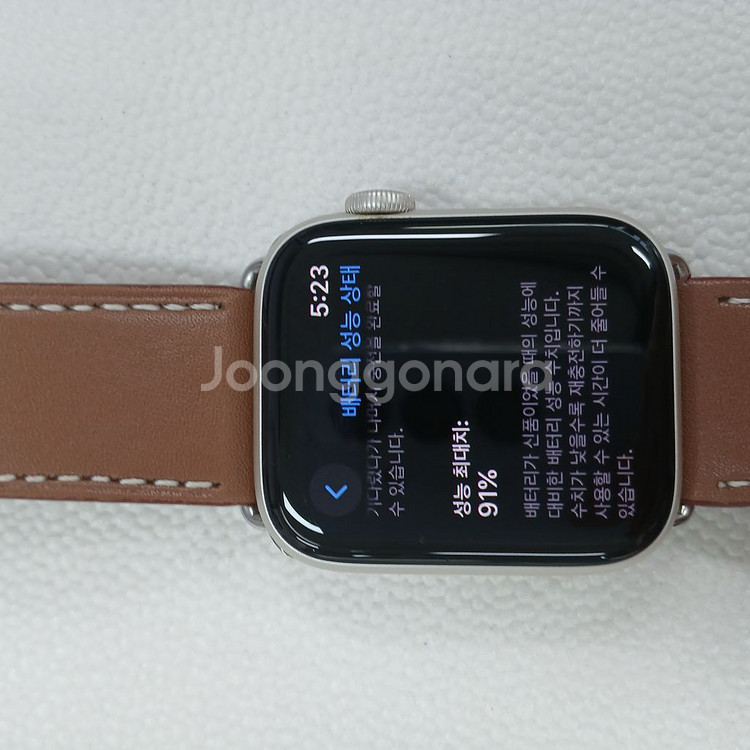 애플워치SE2 44mm 배터리91%상태깨끗해요--3