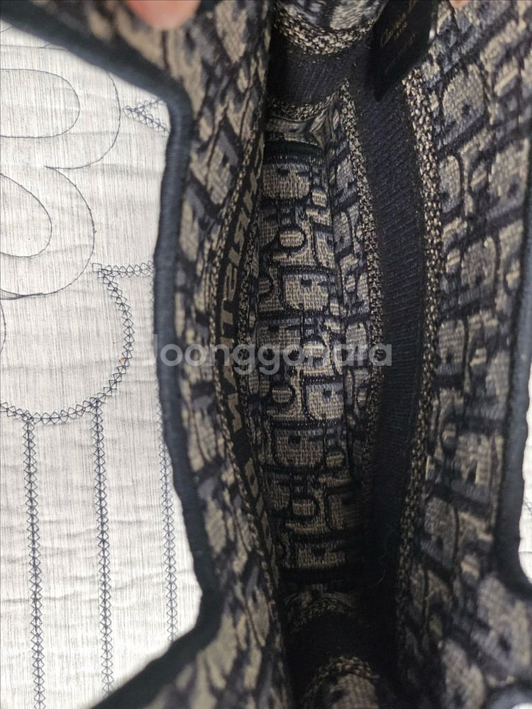 디올 오블리크 토트백 미니--4