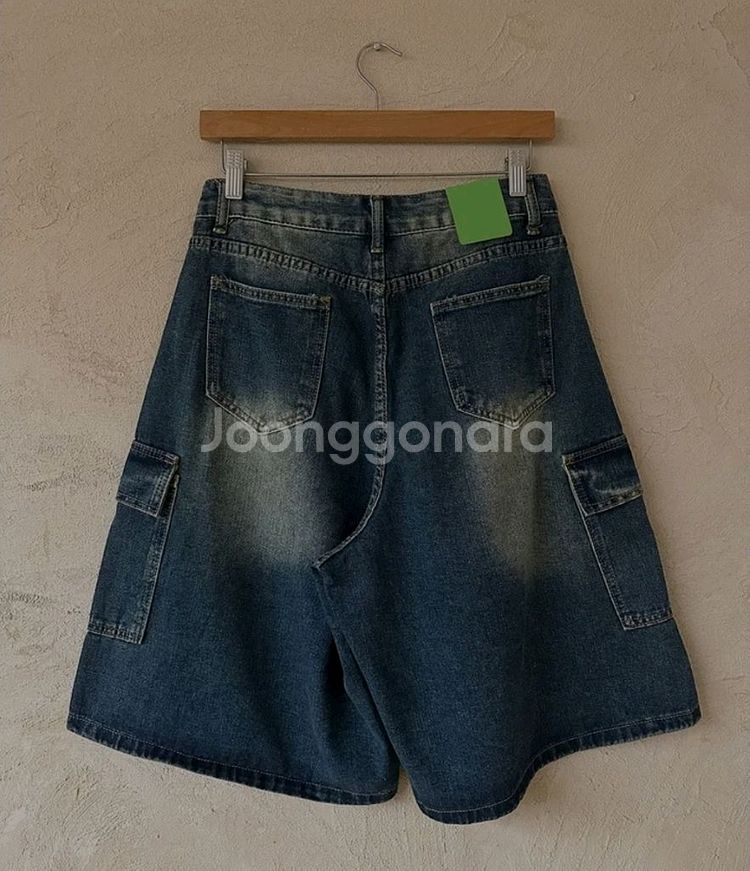 카고 버뮤다 데님팬츠 L--3