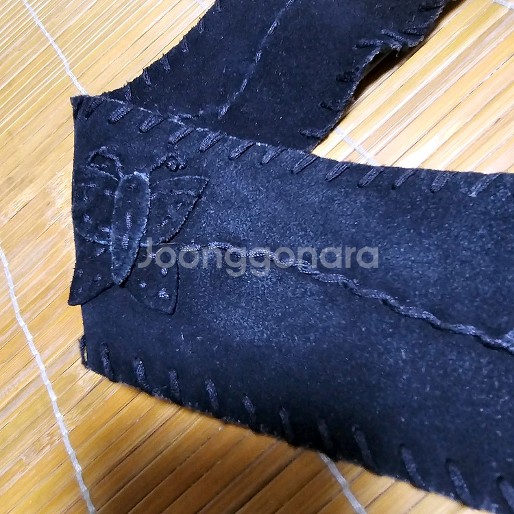 여성 스웨이드가죽벨트(외투용)30인치이상프리사이즈--2