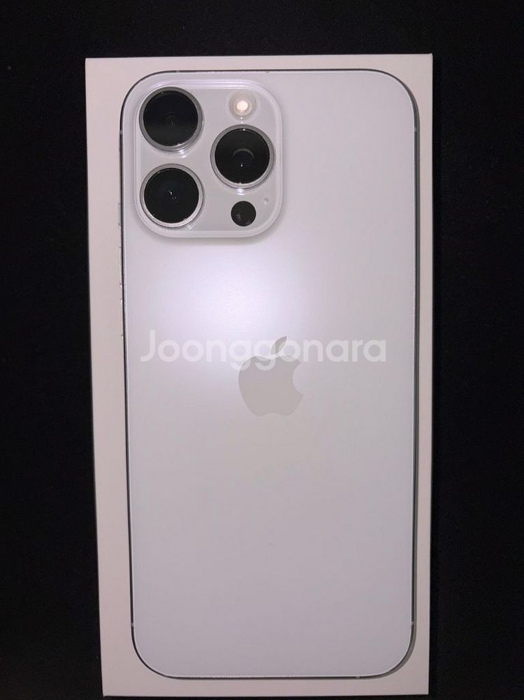 아이폰16 프로맥스 화이트 256gb--1