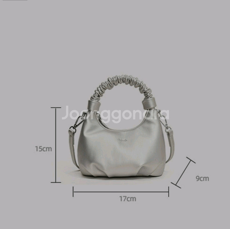 셔링 핸들 미니백--2