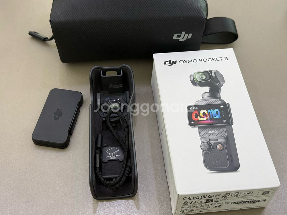 DJI 오즈모 포켓3(미사용품)+정품 악세사리 다수--1