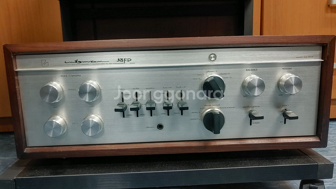 럭스만 SQ 38FD 진공관앰프--0