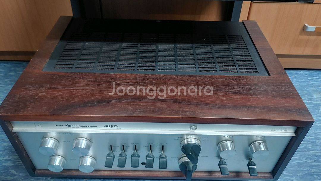 럭스만 SQ 38FD 진공관앰프--1
