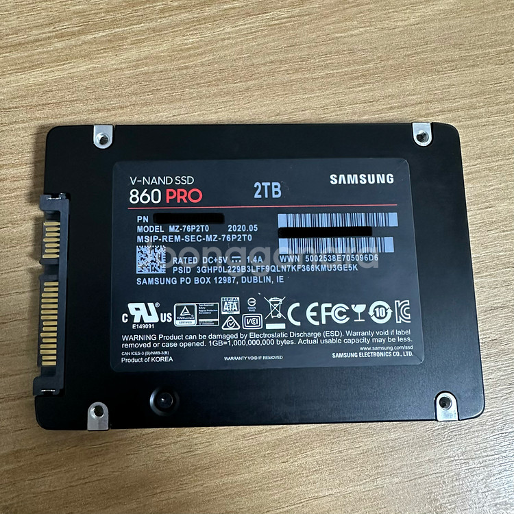 삼성 V-NAND SSD 860 PRO 2TB 판매--1