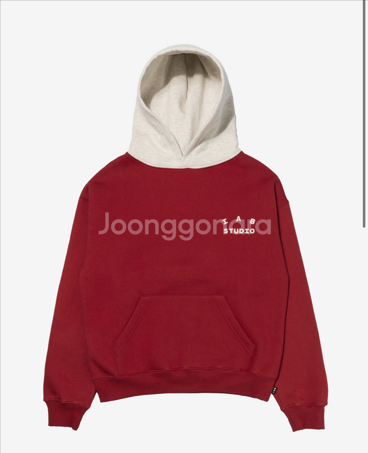 아이앱 크리스마스 후드 버건디 오트밀 M,L,XL 판매--3