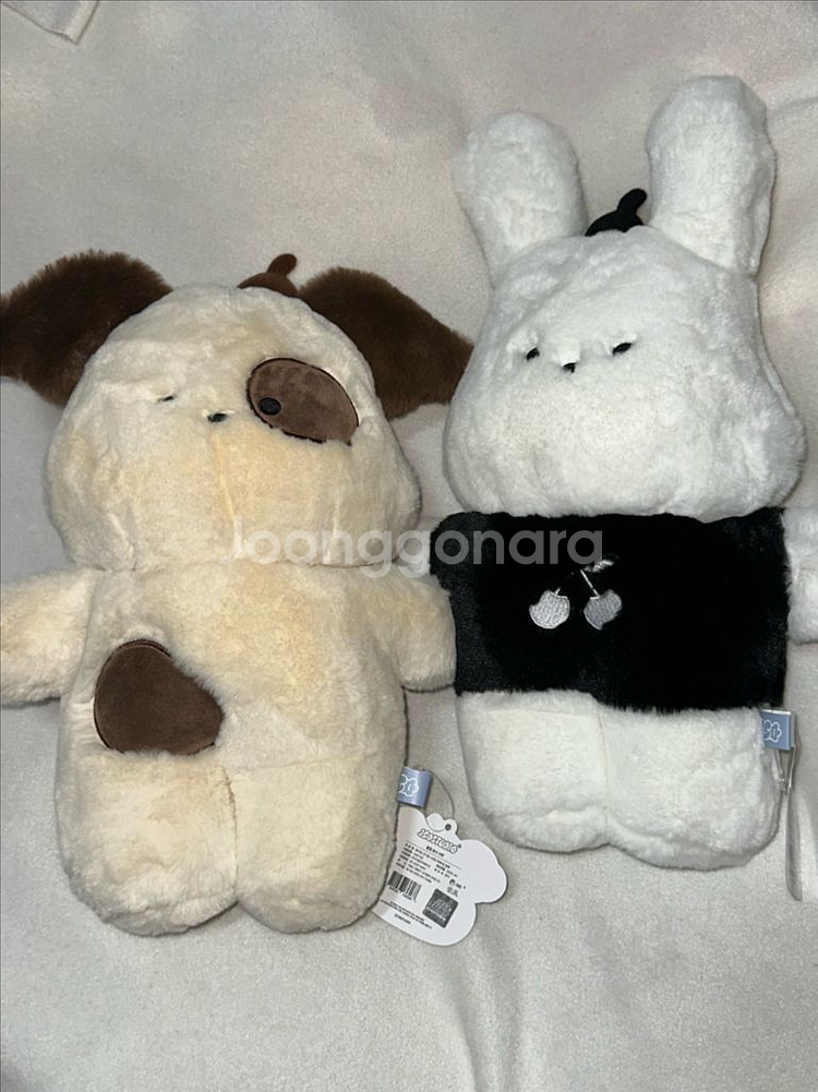 새거) 플러피 친구들 중형 버니30cm 스탠딩 블랙 토--5