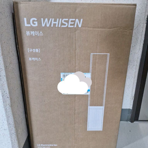 LG 뷰 에어컨 투명 뷰케이스 PSWV01B.AKOR