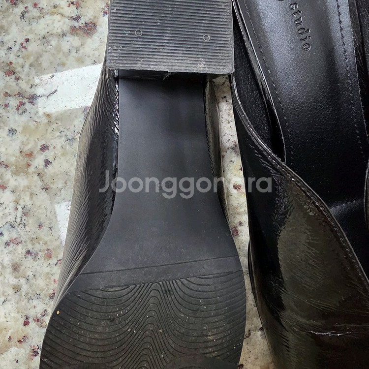 지스튜디오 검정색뮬 255--3