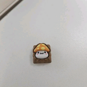 샌던아트 메이플스토리 주황버섯 아티산 키캡