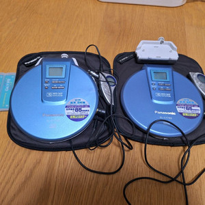 파나소닉 워크맨 CD플레이어,CDP SL-CT780블루