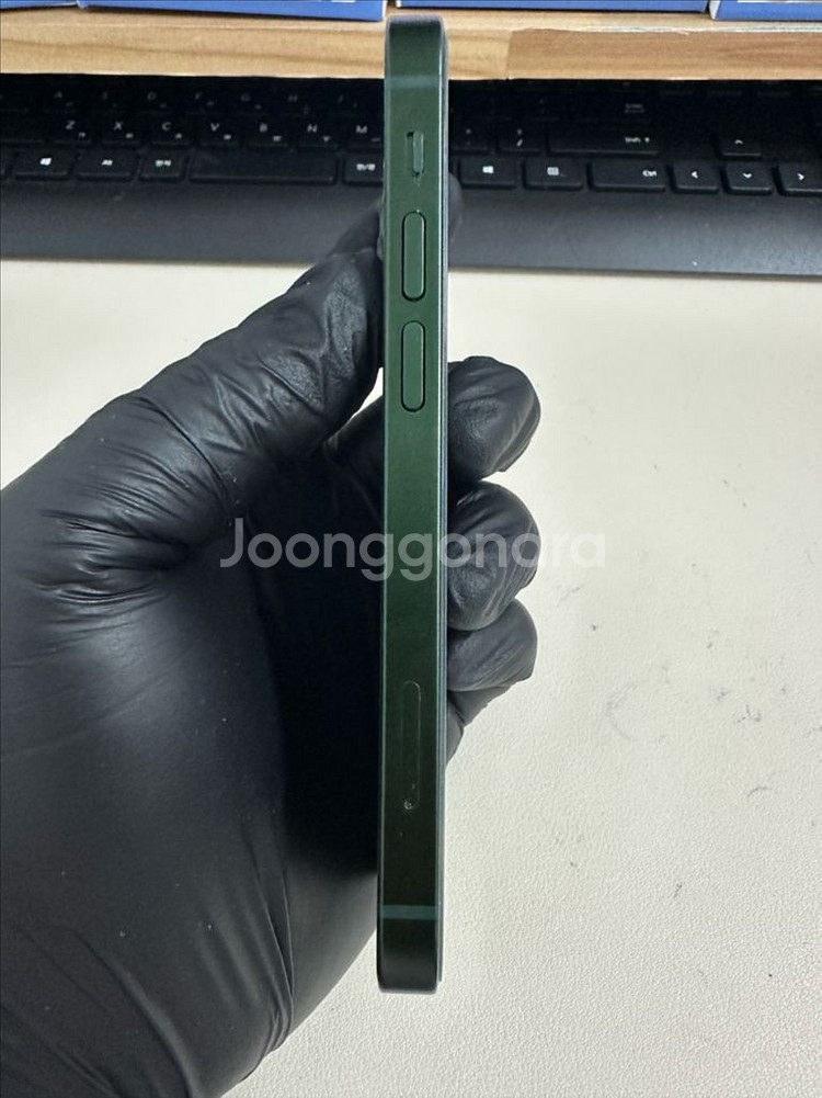 아이폰13미니 128G 그린 S급!--4