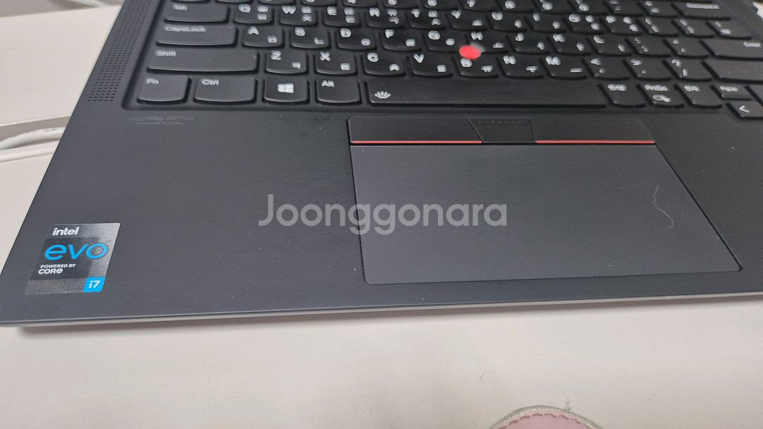 레노버 씽크패드 x1 carbon Gen9 i-7--2