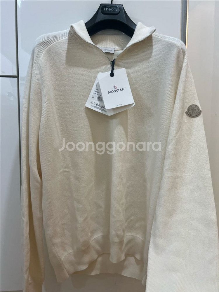24fw 몽클레어 캐시미어 반집업 2xl (새상품)--0