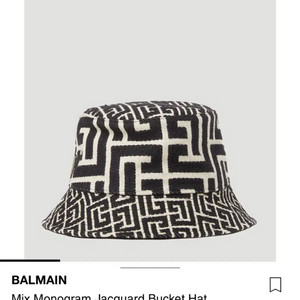 발망 버킷햇 모자 새상품