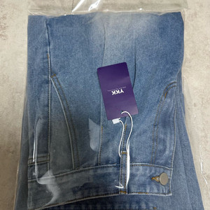 남자 워싱 핀턱 와이드 데님팬츠 청바지 M