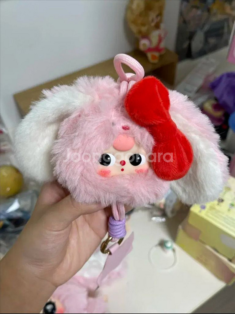 베이비쓰리 토끼 스트랩 키링--0