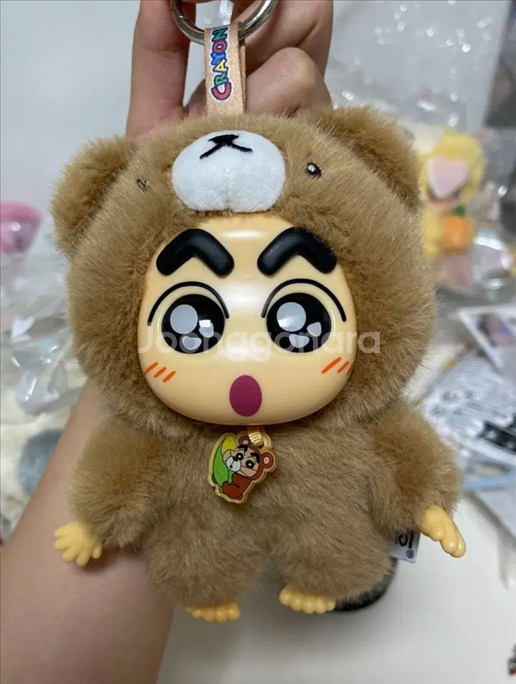 짱구 라부부 베어 키링 인형--1