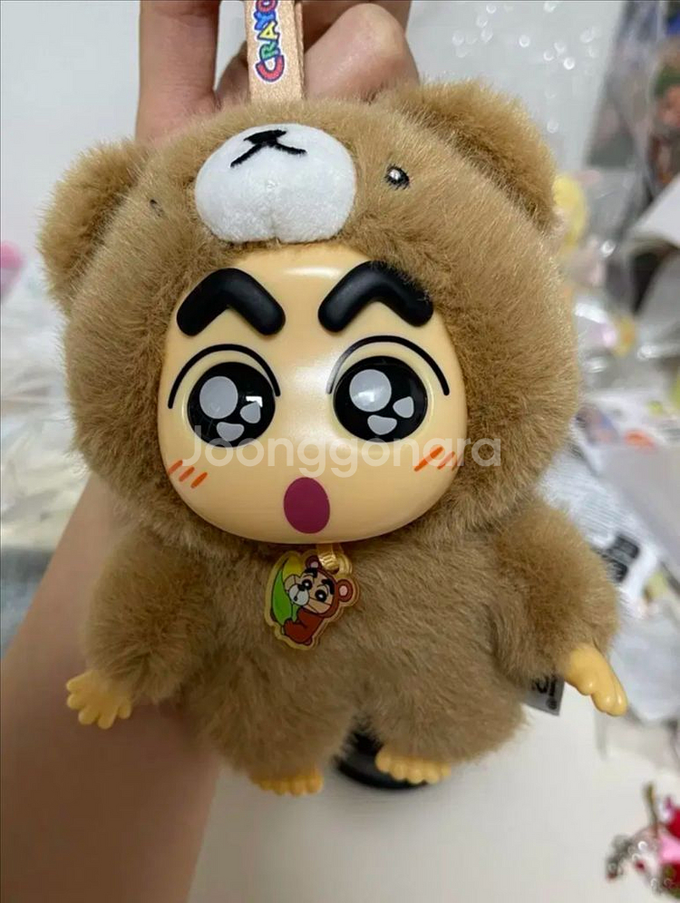 짱구 라부부 베어 키링 인형--0