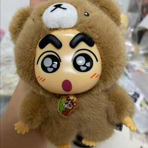 짱구 라부부 베어 키링 인형