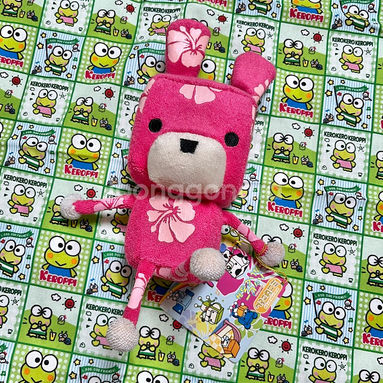 미니 하코톤 네모빔 인형 고전완구 빈티지 갸루 하와이--0