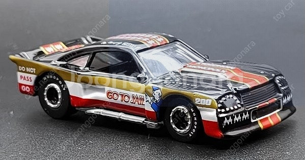 1:64 조니라이트닝 머스탱 코브라2 모노폴리 레어템--0