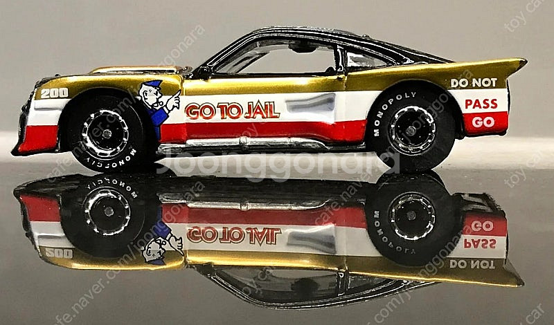 1:64 조니라이트닝 머스탱 코브라2 모노폴리 레어템--7