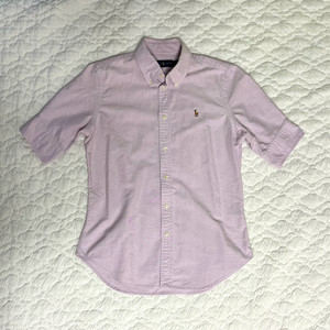 Ralph Lauren랄프로렌 라벤더 반팔 셔츠