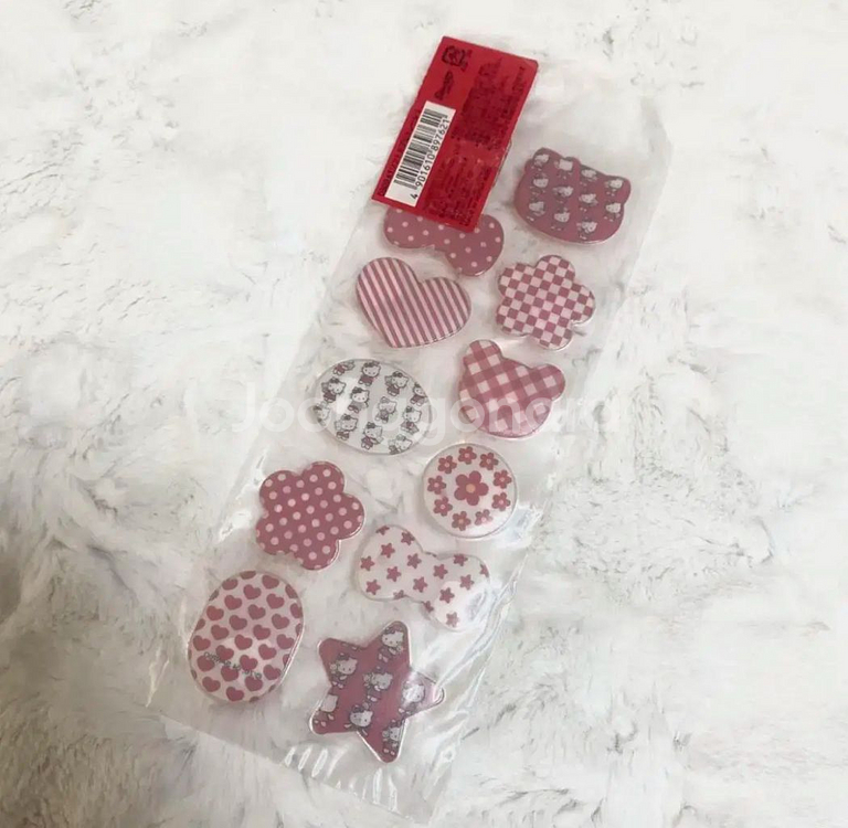 헬로키티 샤카샤카 스티커 빈티지 고전키티 산리오 고전문--1