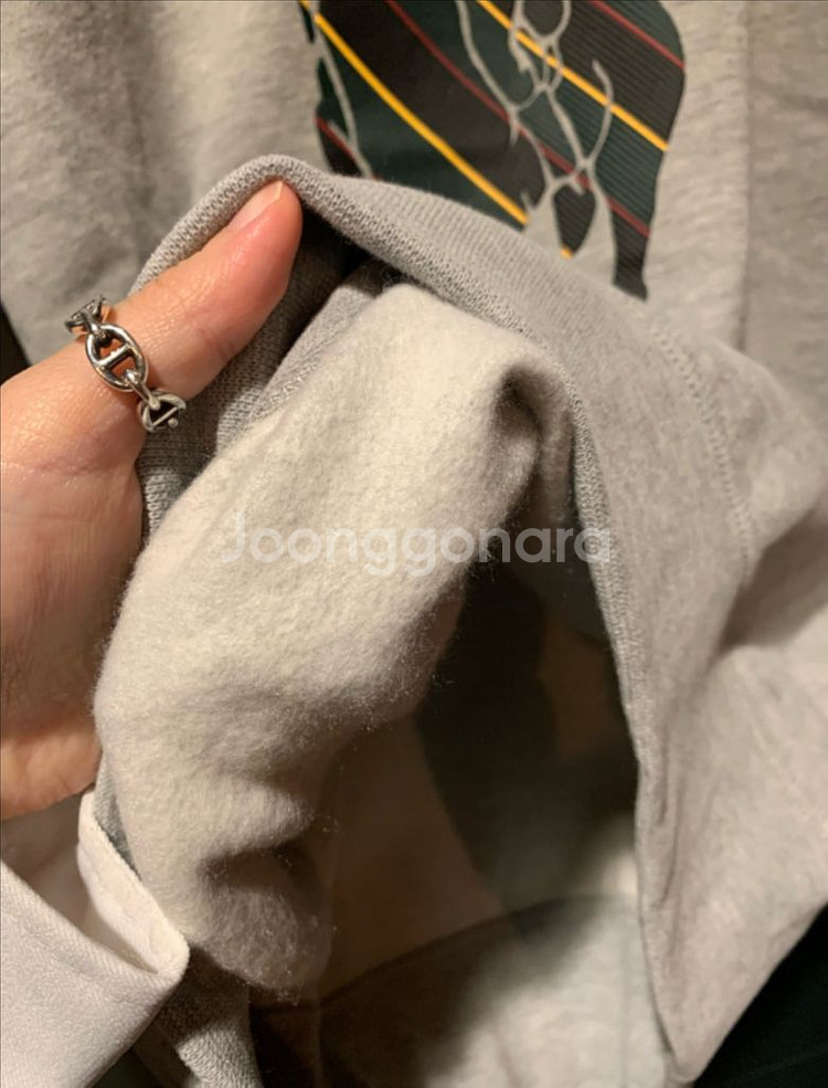 [M] [새상품] 폴로랄프로렌 스트라이프 빅 포니 기모--5