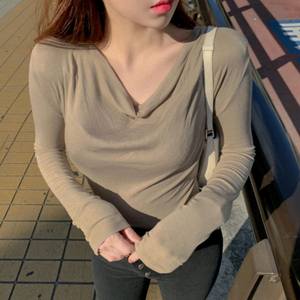 슬림 셔링 티 수입의류