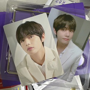 방탄 방방콘 뷔 포토카드 키링